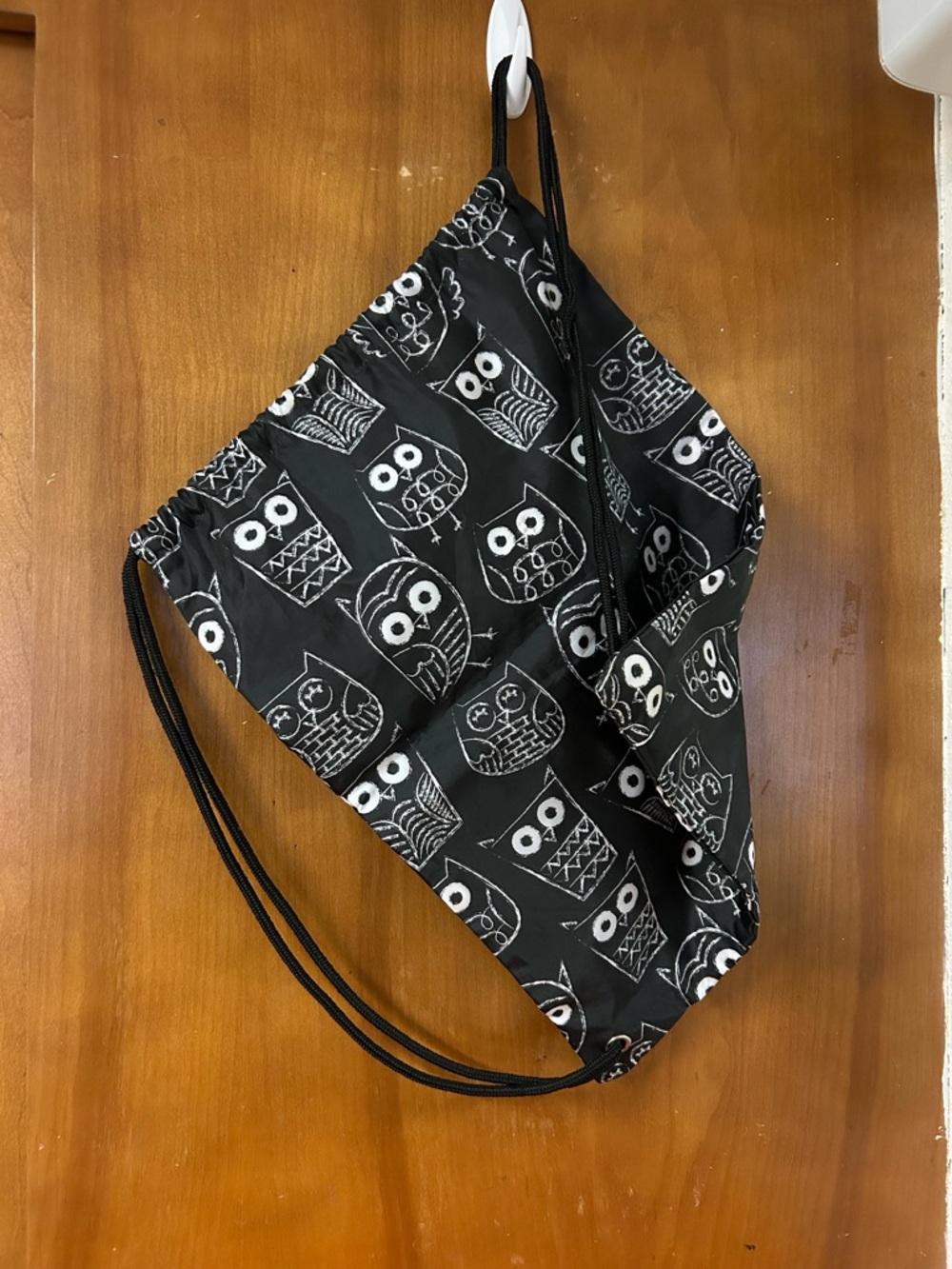 Owl Drawstring Bag - Picture 3 of 3